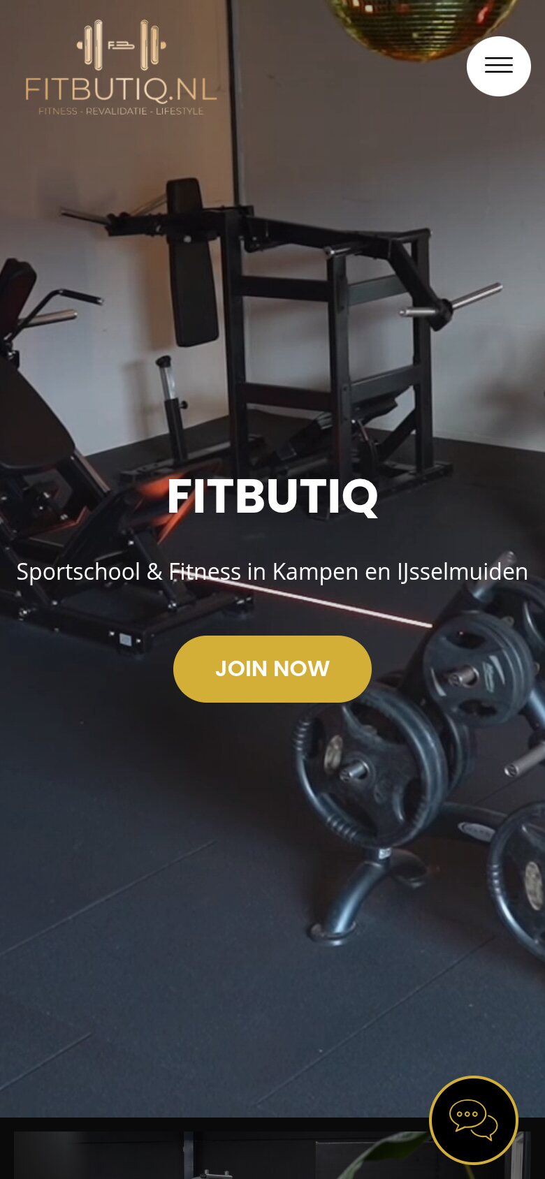 Mobiele weergave van fitbutiq.nl